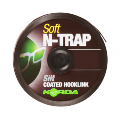 Korda - N-Trap Soft 20m Silt 30lb - miękka plecionka w otulinie